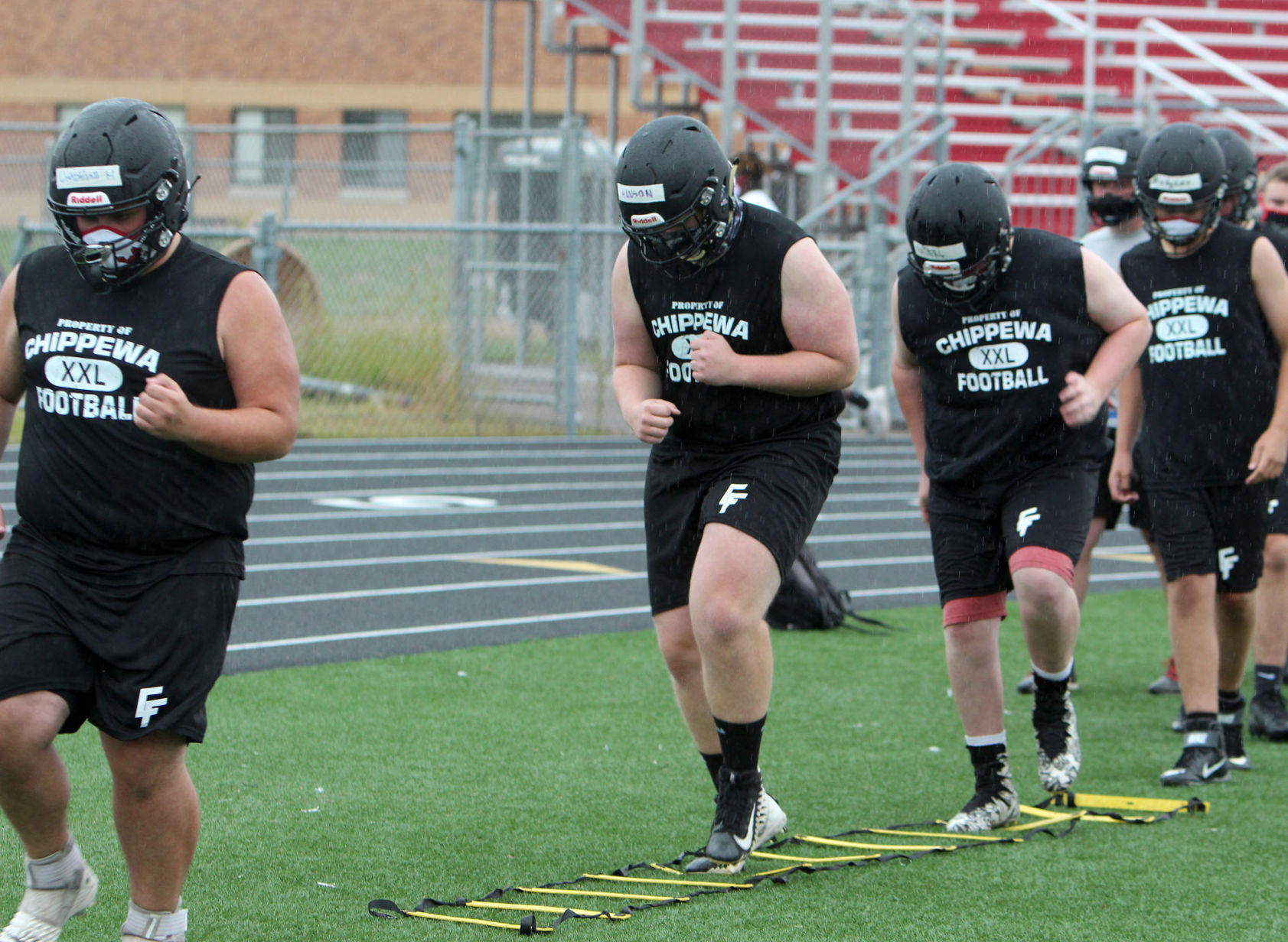 First Day of Football Practice 9-7-20